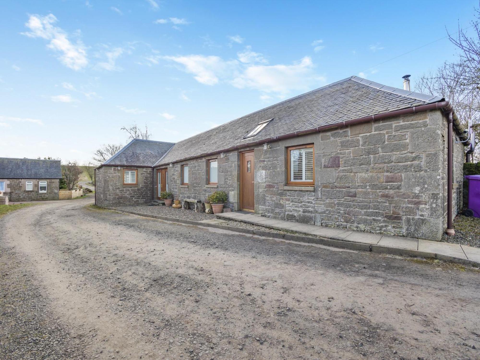 Appletree Cottage Kirkton of Tealing Exteriör bild